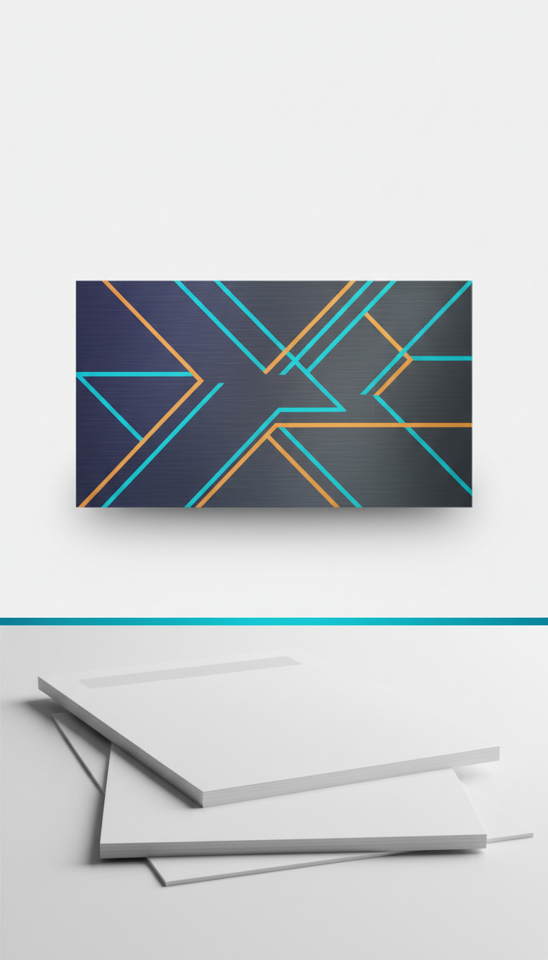 Metallic Custom Business Card